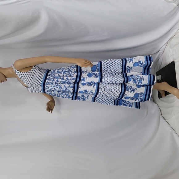 CHELSEA  & Theodore Sleeveless Tiered Maxi Dress - Picture 11 of 17